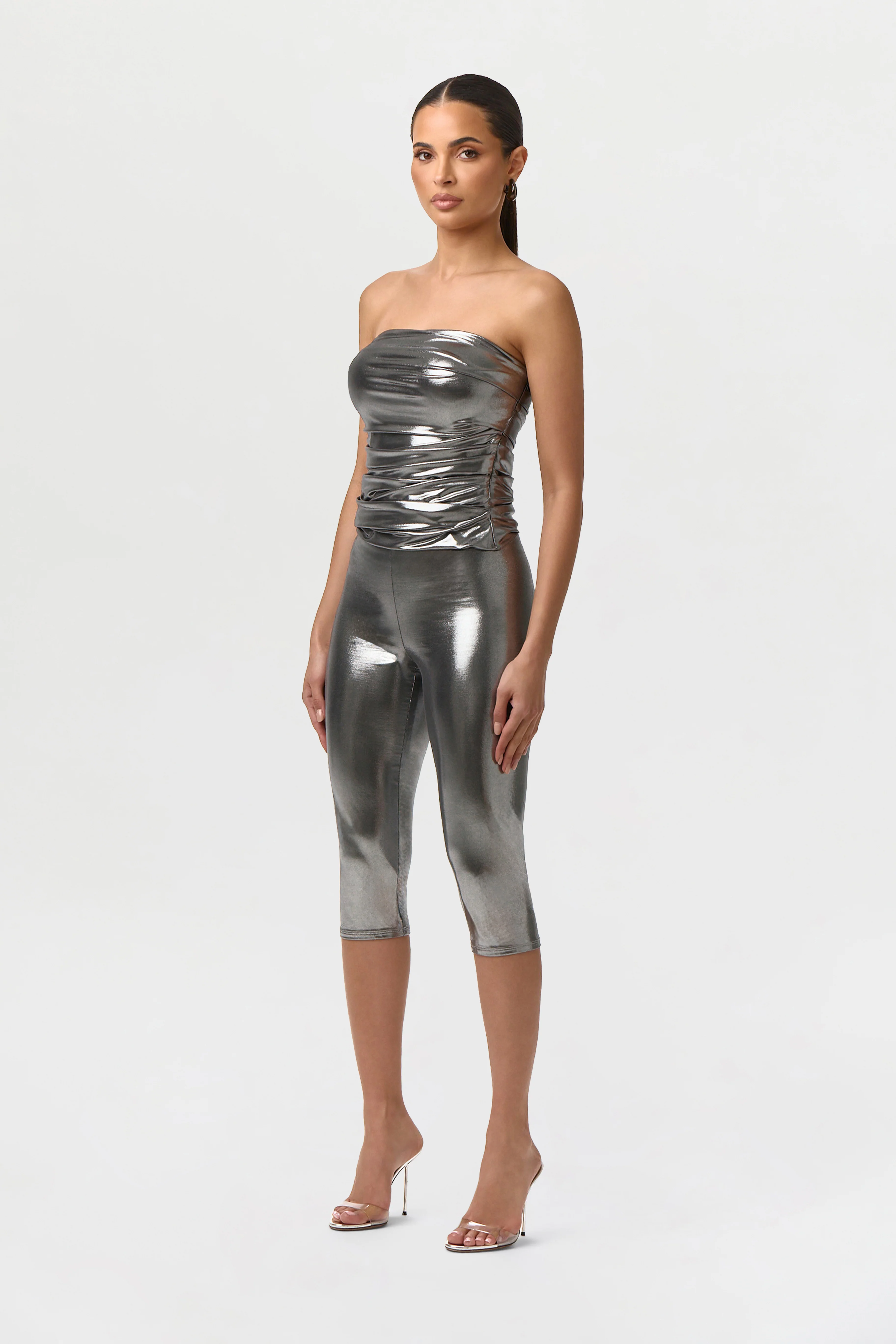 Foil Jersey Tube Top - Image 5