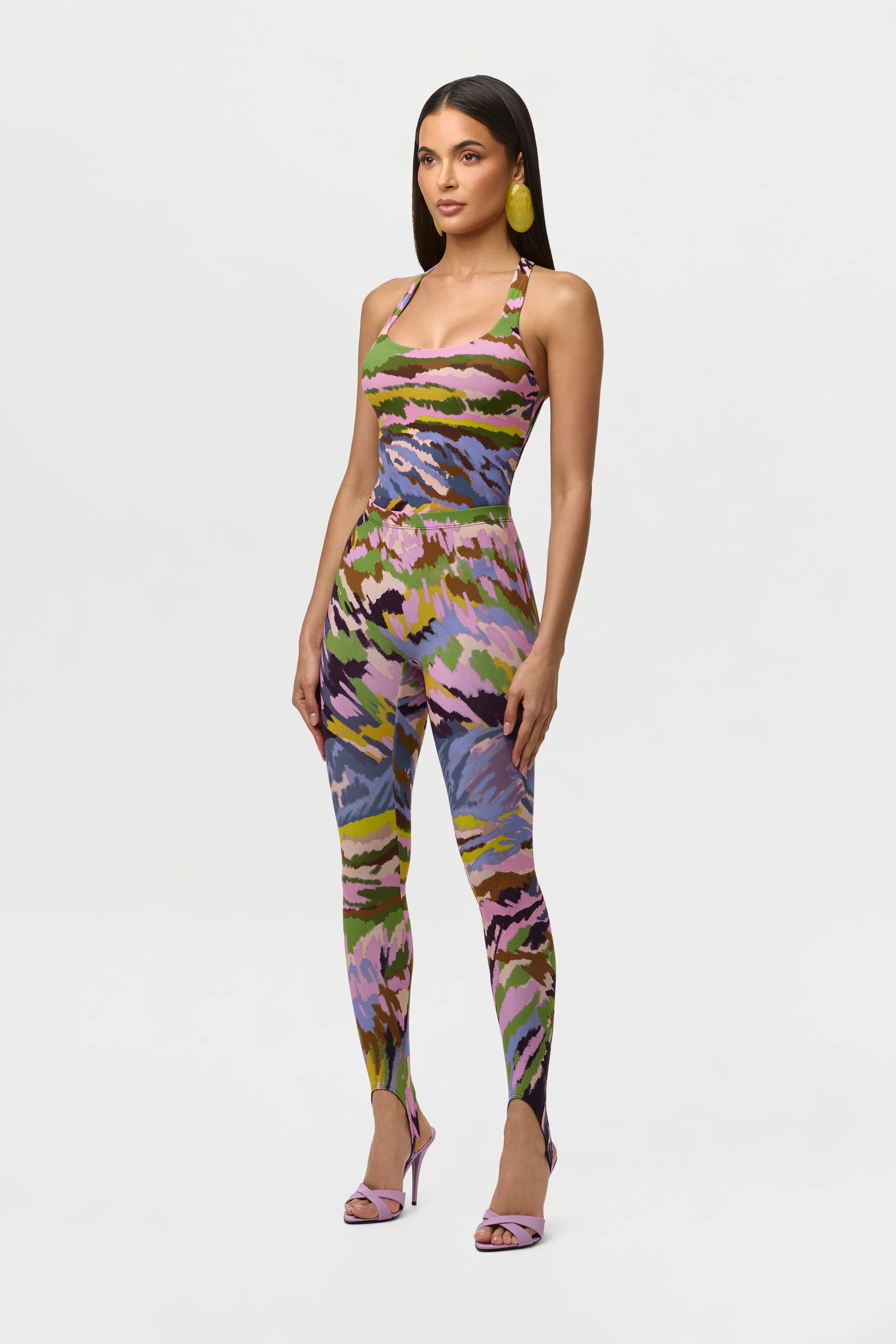 Naked Print Stirrup Legging - Image 10
