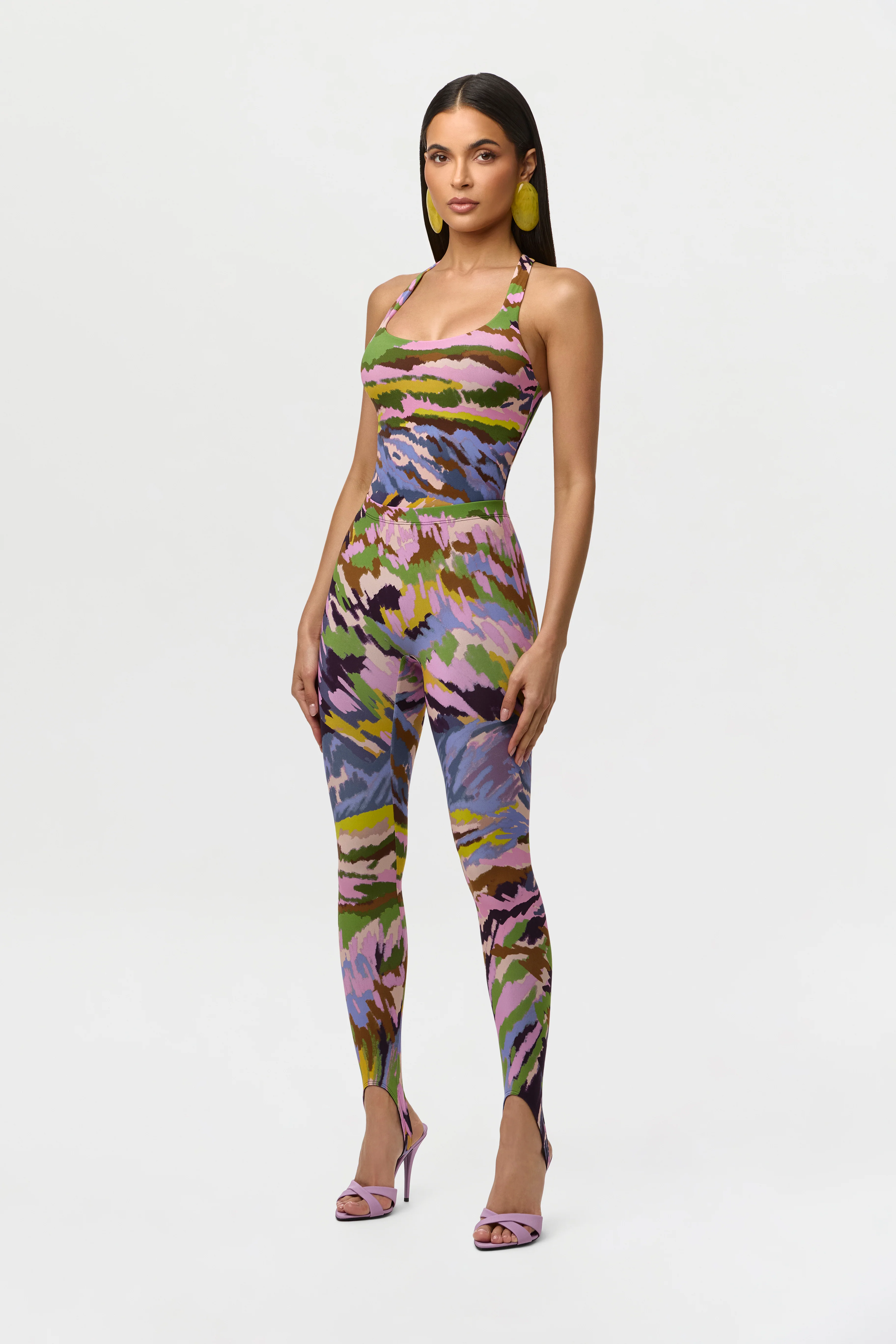 Naked Print Stirrup Legging - Image 8