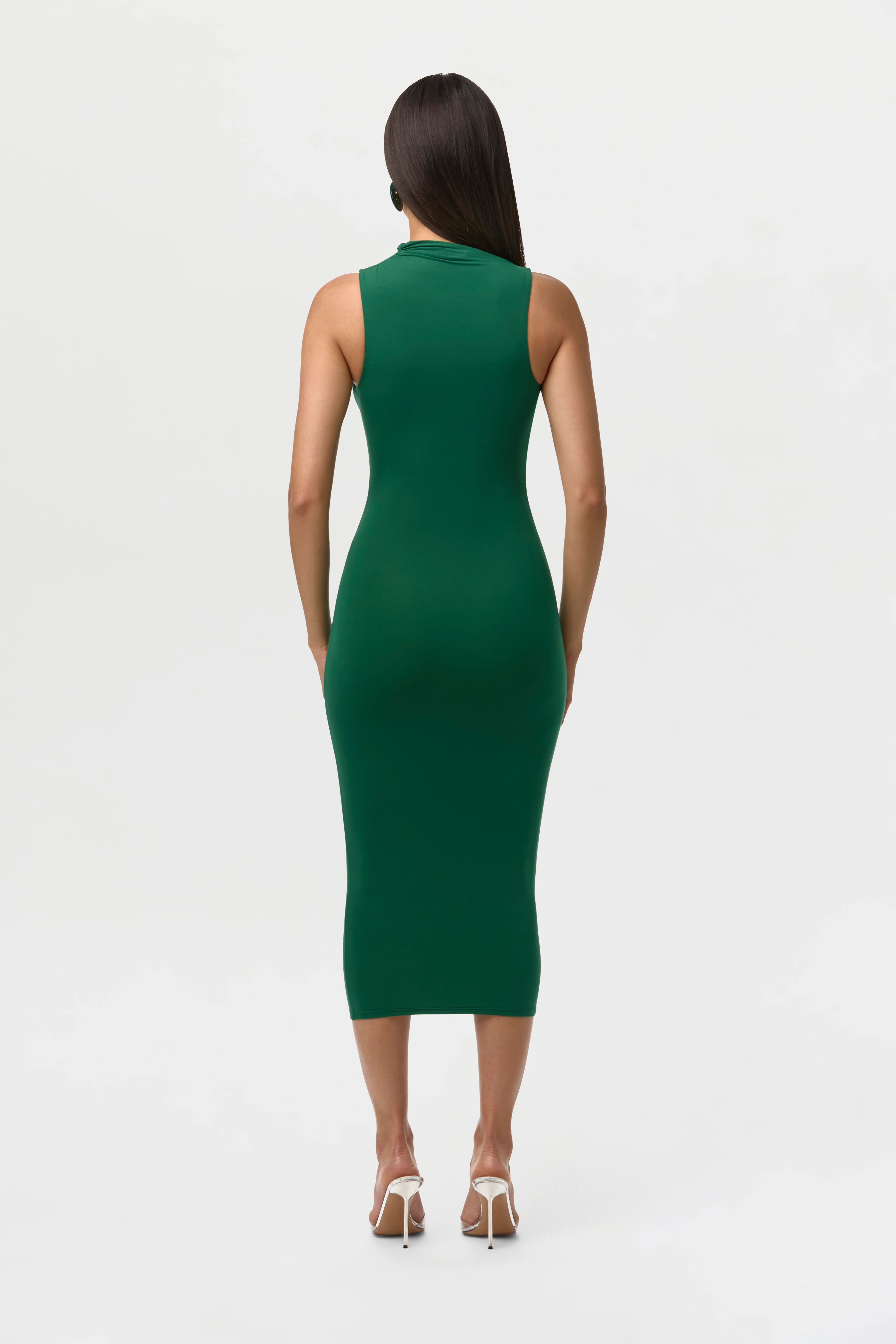 Naked Sleeveless Midi Dress - Image 18